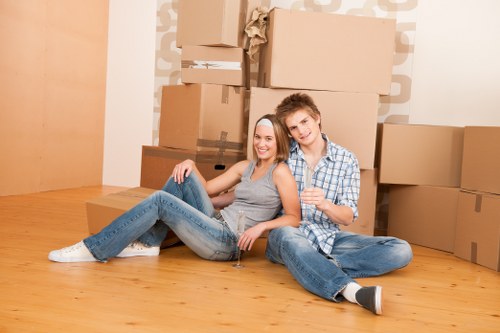Local removals service supporting a business move in East London