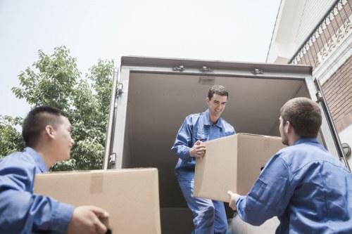 Professional man with van support for home and business moves in Bethnal Green
