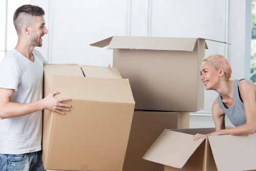 Cubic-yard pricing concept for a small house move