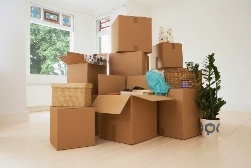 Careful packing materials used for a home relocation in Bethnal Green